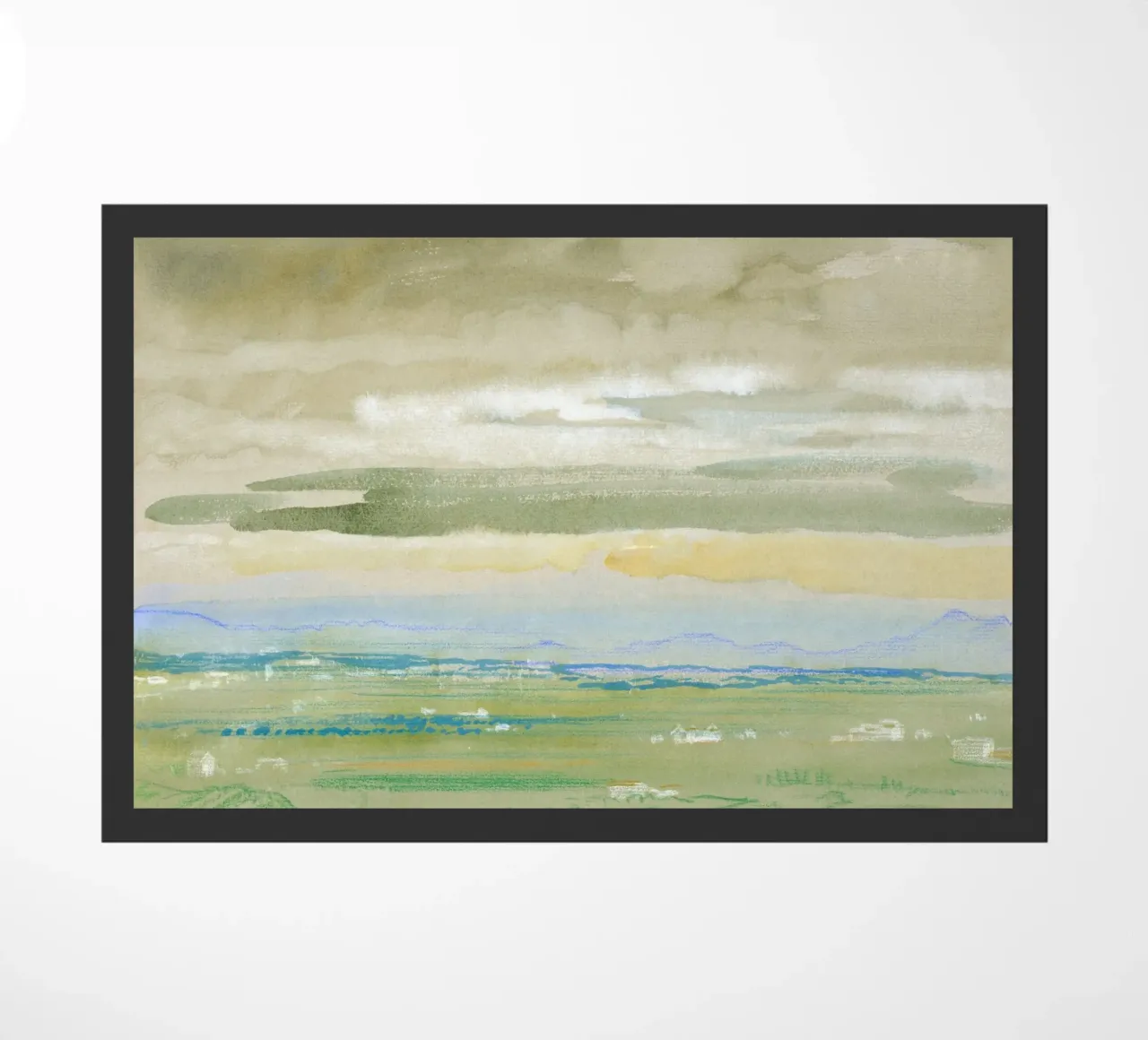 Arthur B. Davies Horizon - Tonalist Landscape Art Print Fußmatte von NorwesClub