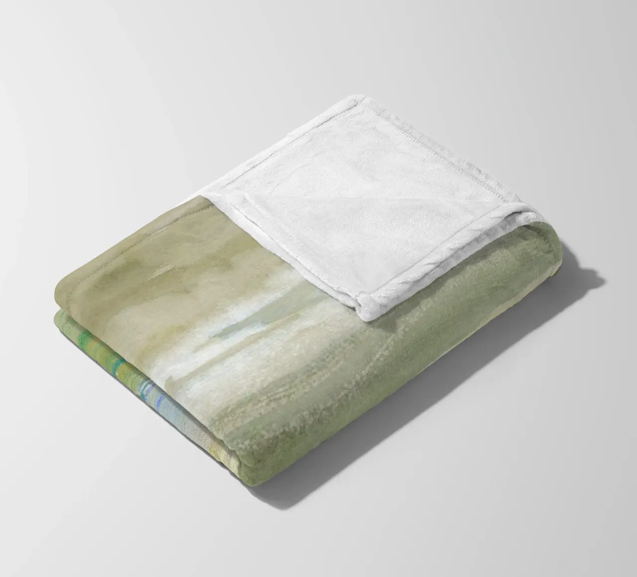 Arthur B. Davies Horizon - Tonalist Landscape Art Print fleece blanket by NorwesClub