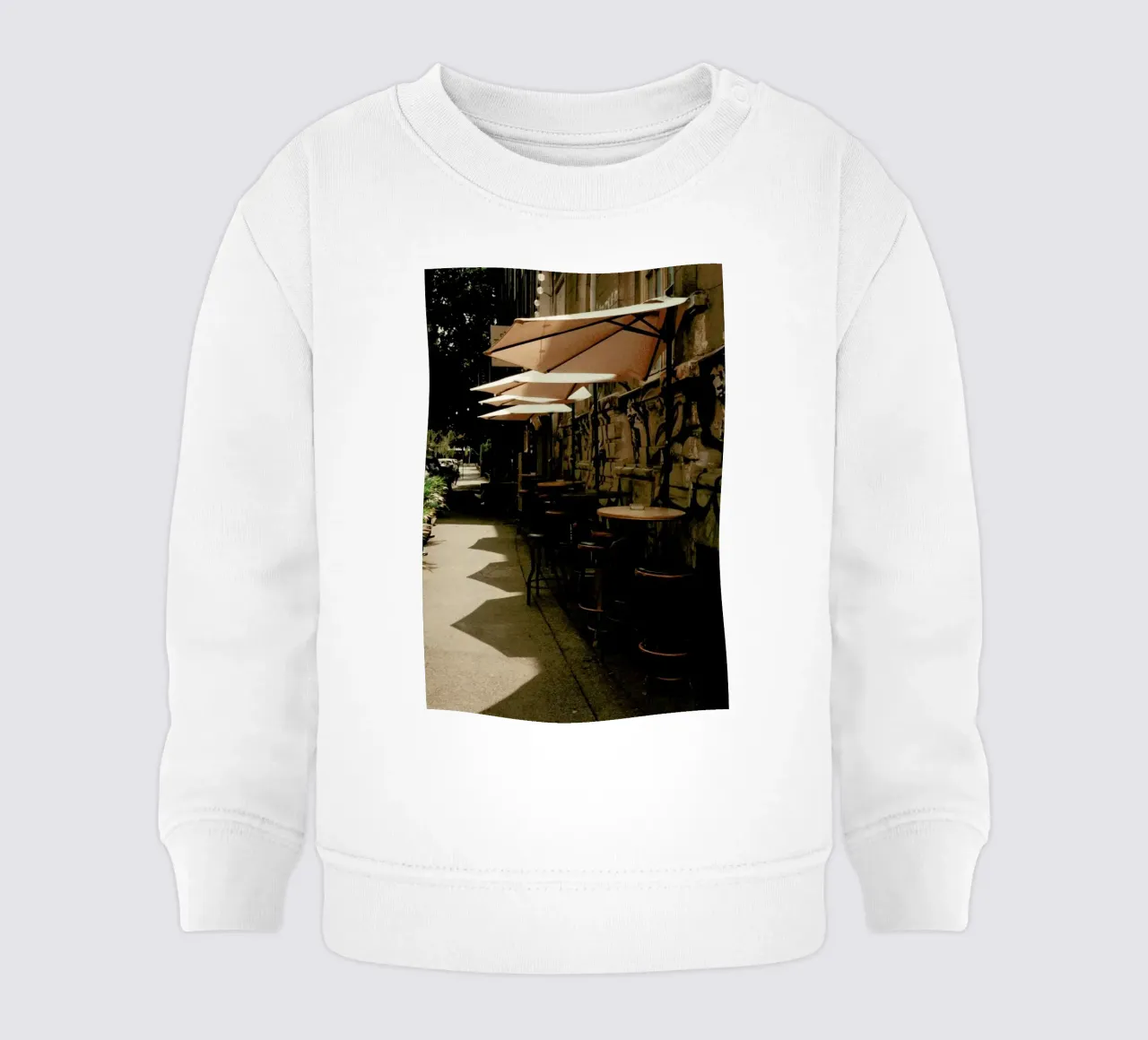 Analog Series Street Cafe felpa neonato da Sebastian Hilgetag