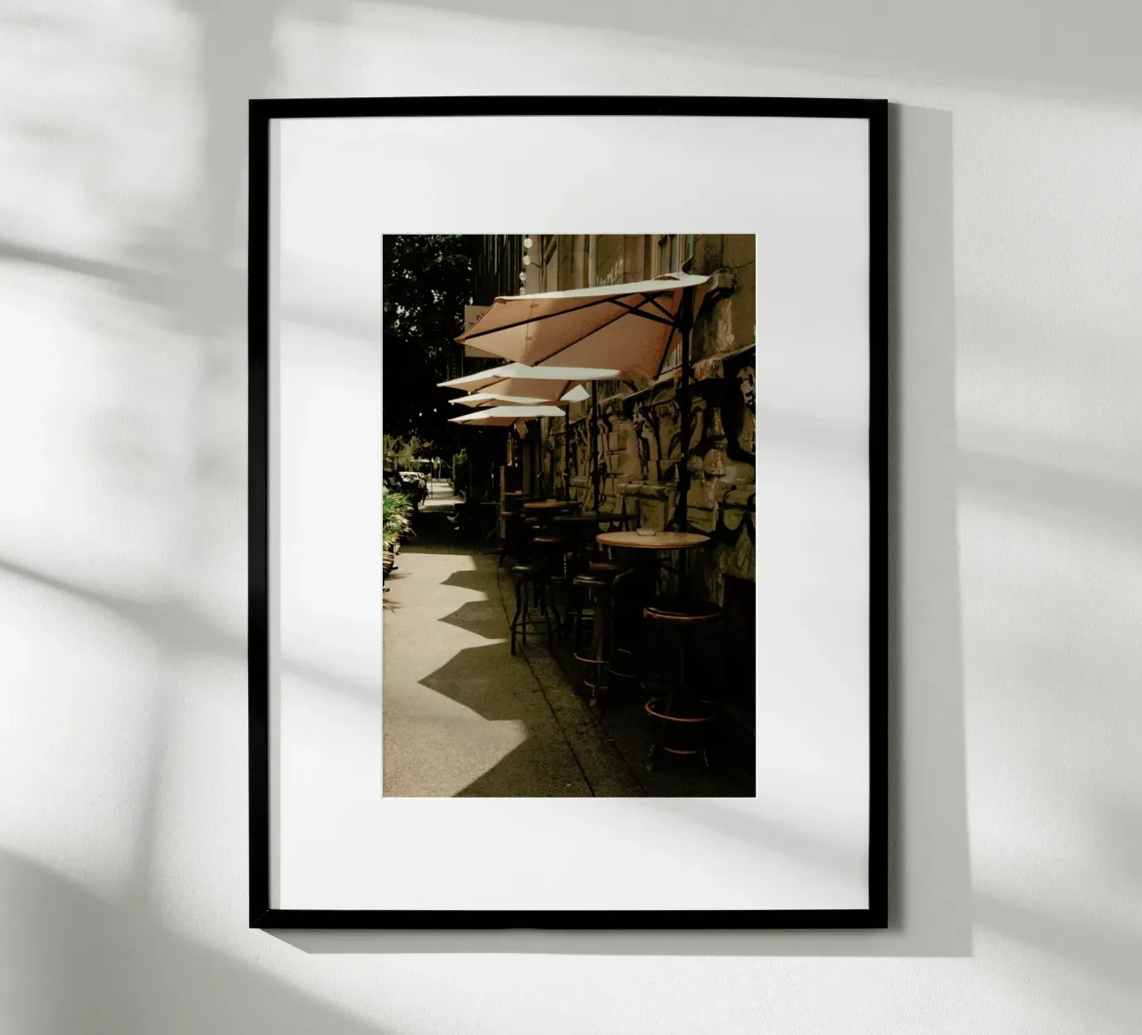 Analog Series Street Cafe carta hahnemühle da Sebastian Hilgetag
