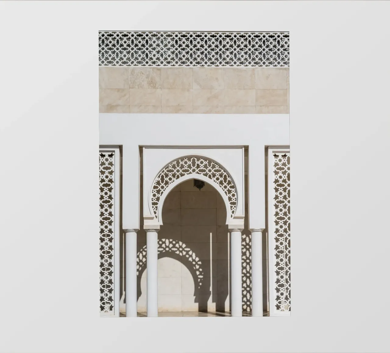 Moroccan architecture pellicola backlit da photolovers
