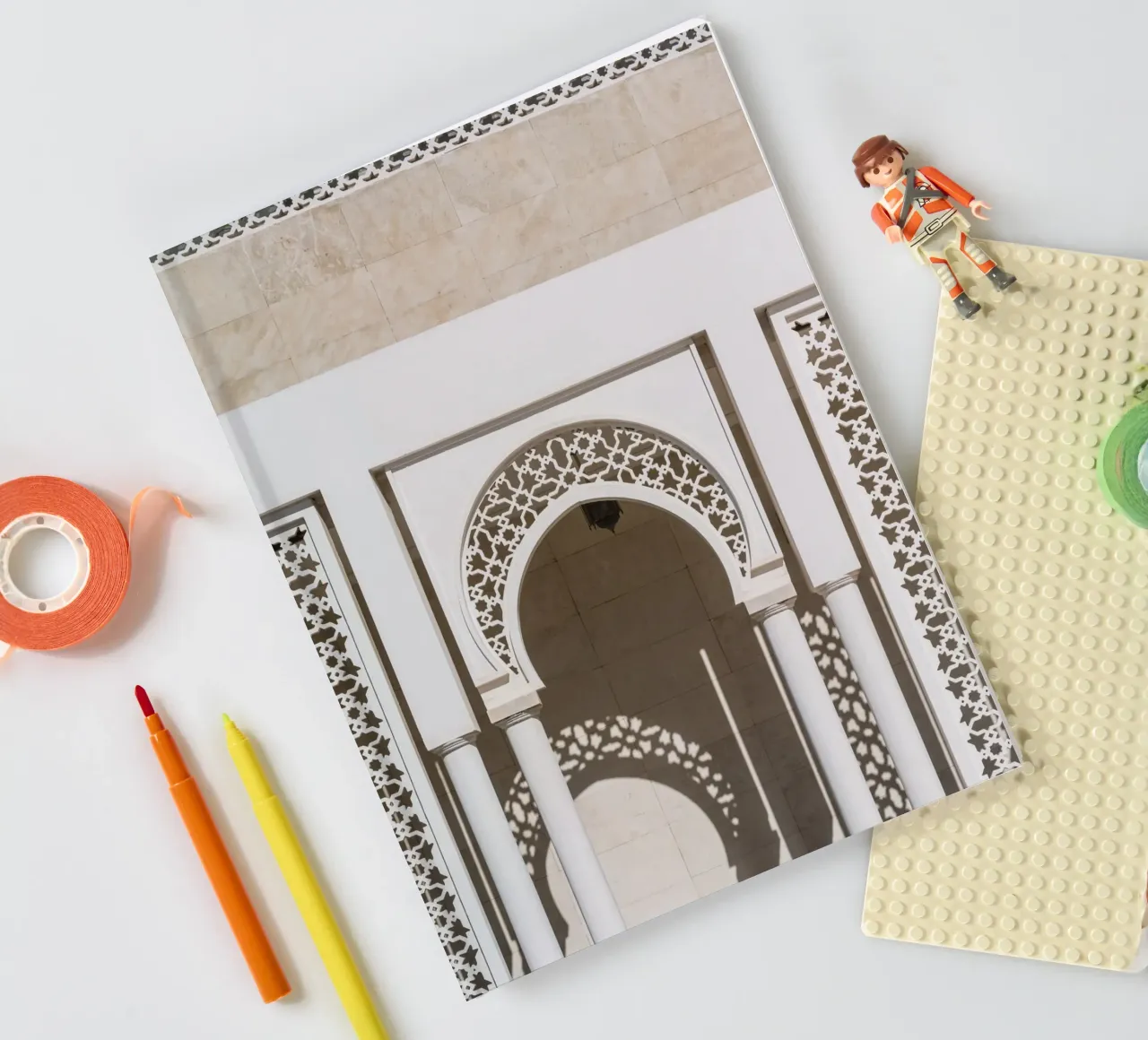 Moroccan architecture notebook by photolovers