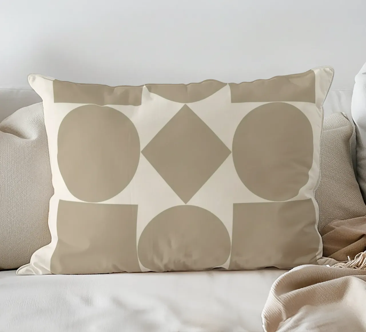 Forme in equilibrio - Geometria Bauhaus cuscino da Casa Calm
