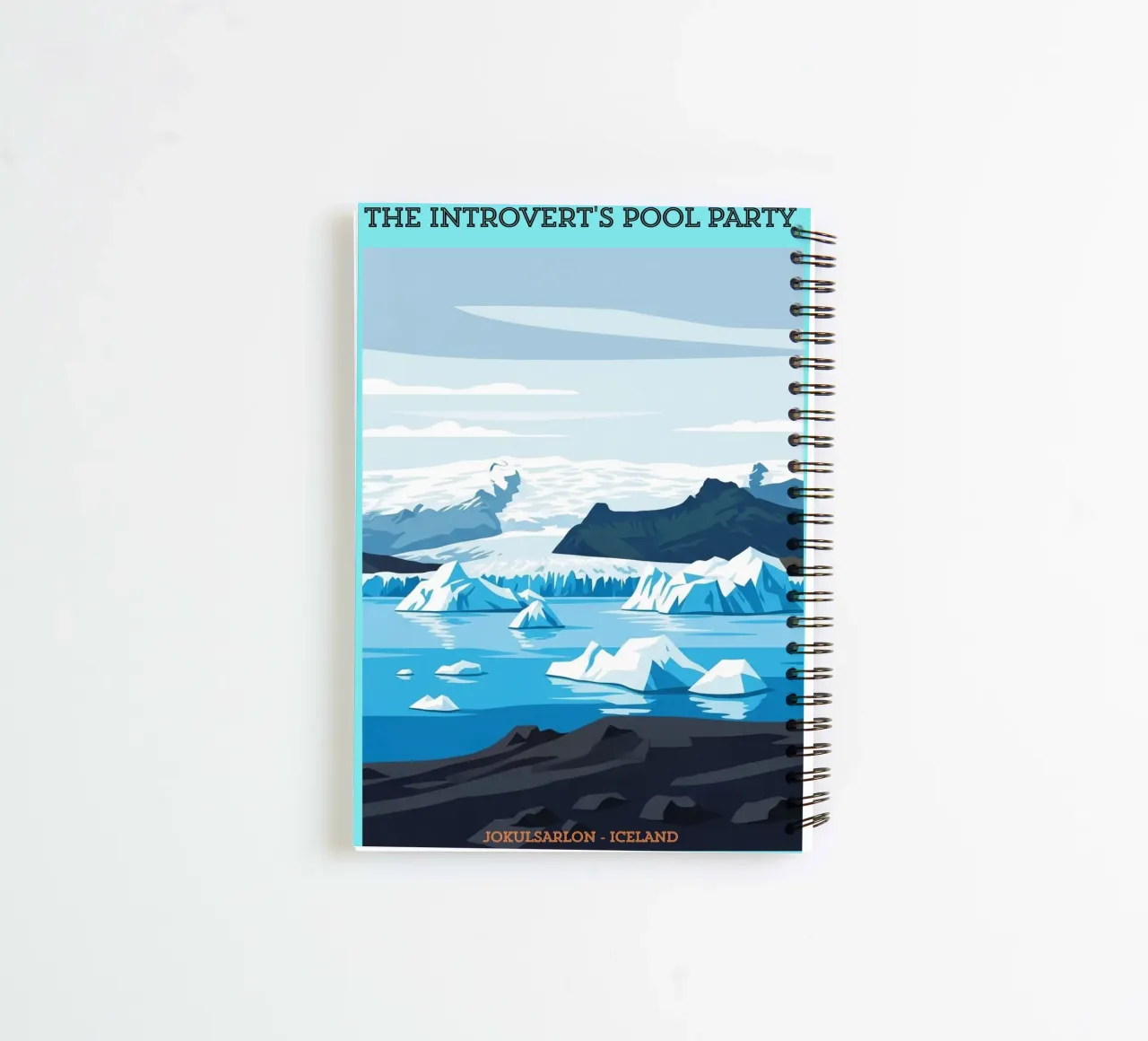ICELAND - JOKULSARLON: The Introvert's Pool Party diario ad anelli da ZEN VACATION