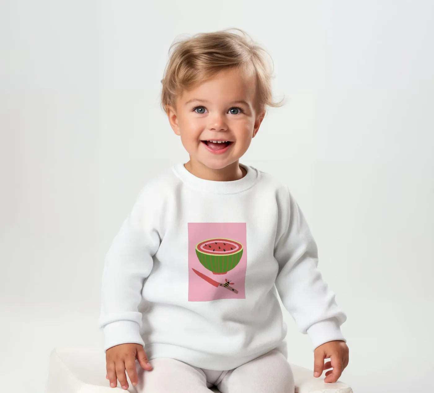Watermelon and Bees felpa neonato da TRENDY POSTER SHOP