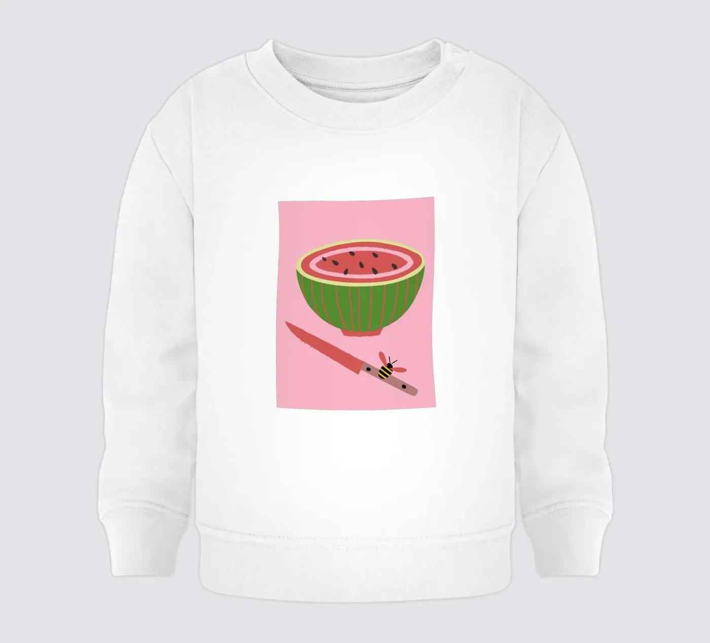 Watermelon and Bees felpa neonato da TRENDY POSTER SHOP
