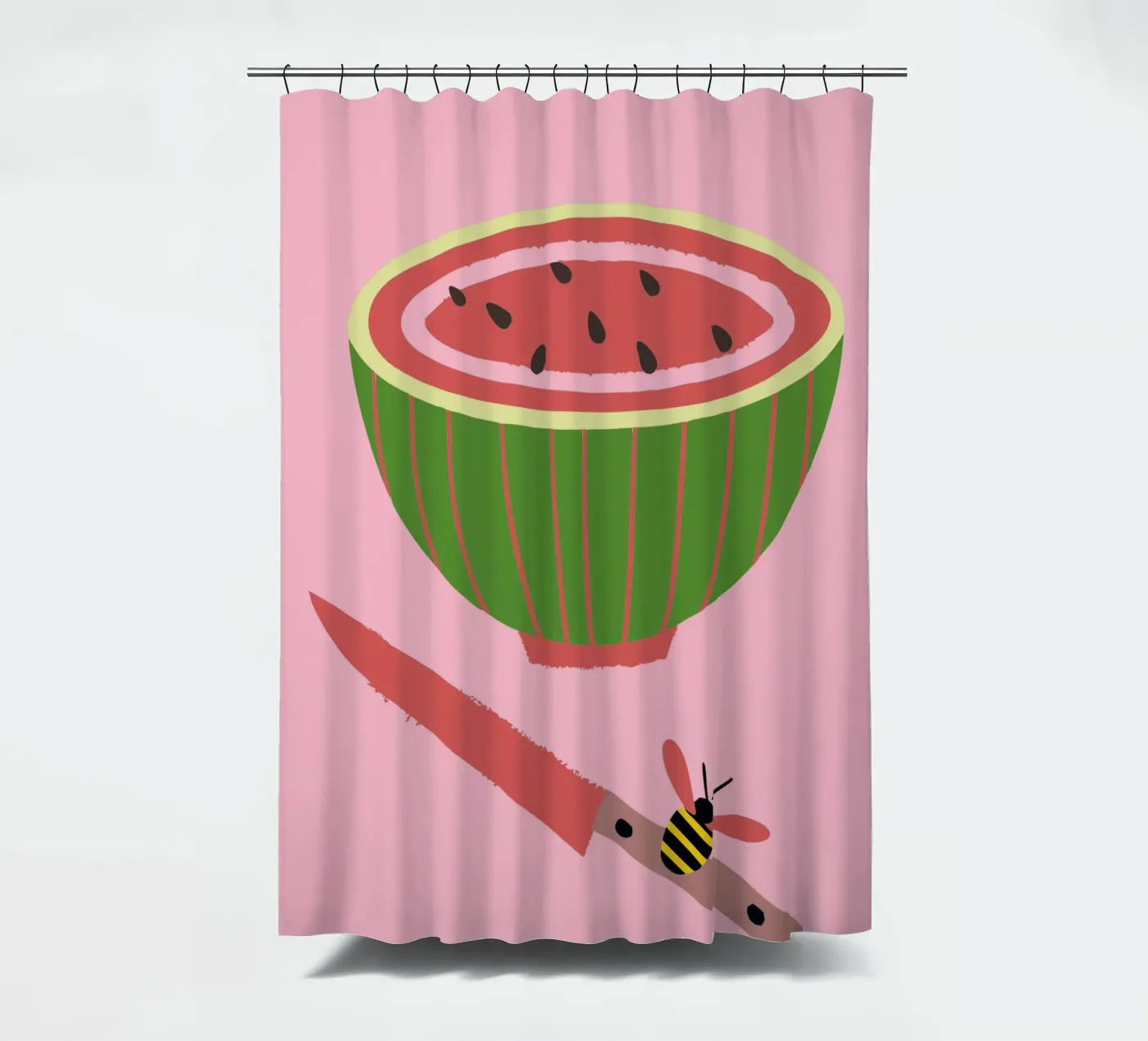 Watermelon and Bees tenda da doccia da TRENDY POSTER SHOP
