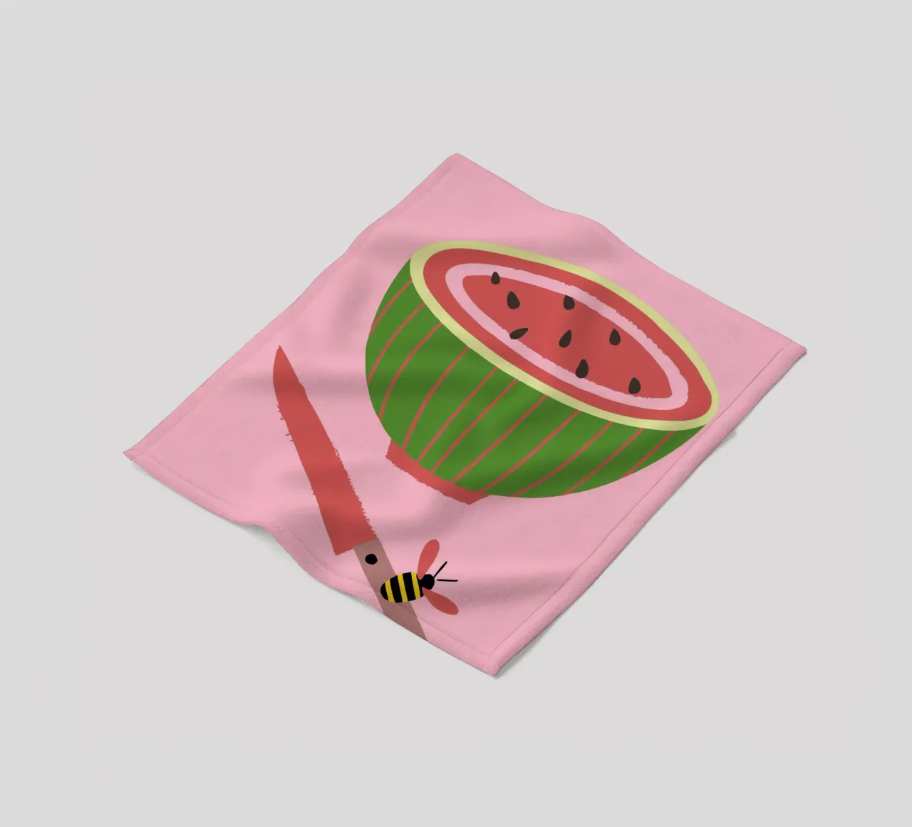 Anguria e api coperta in pile da TRENDY POSTER SHOP