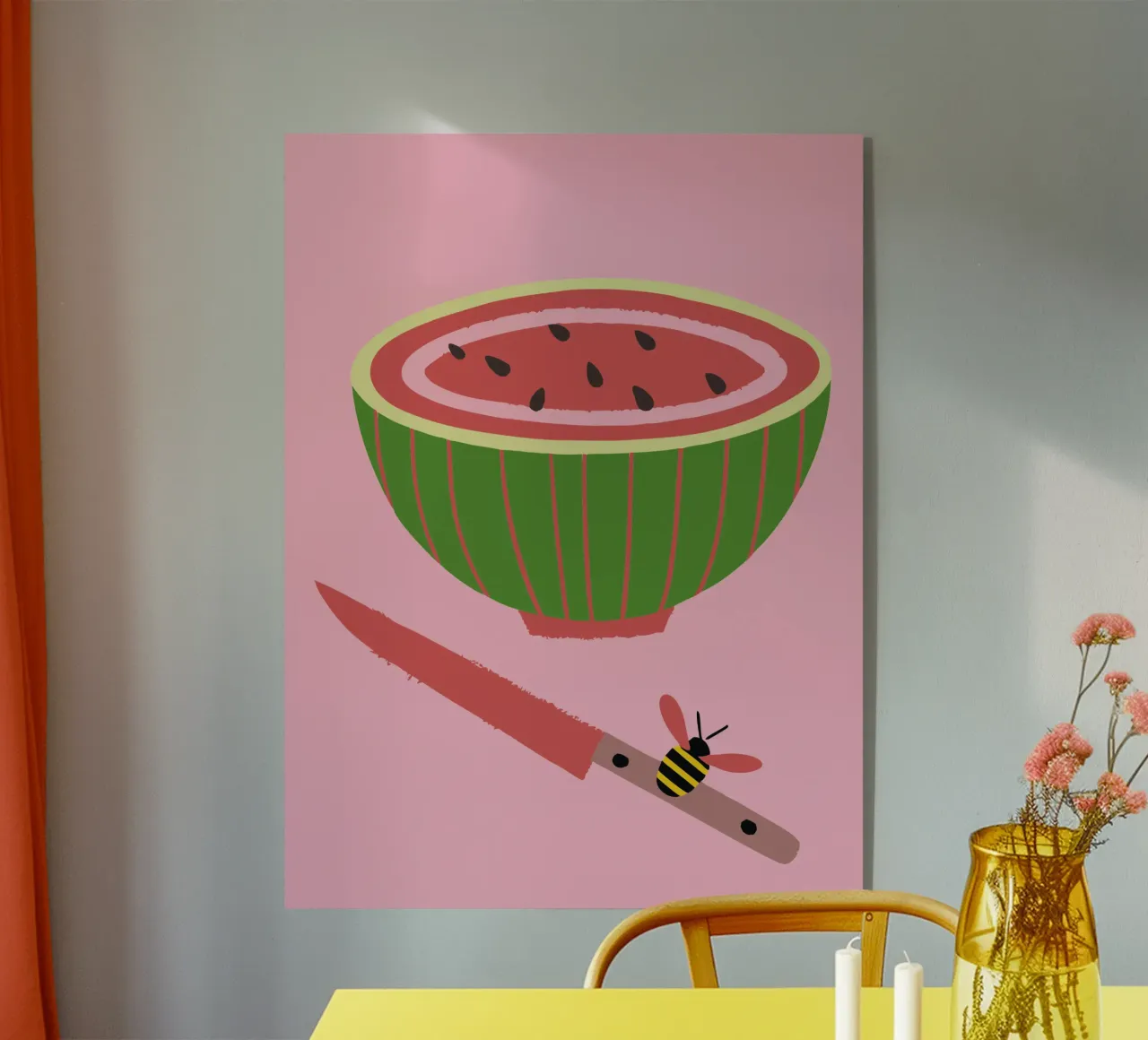 Anguria e api plexiglass da TRENDY POSTER SHOP