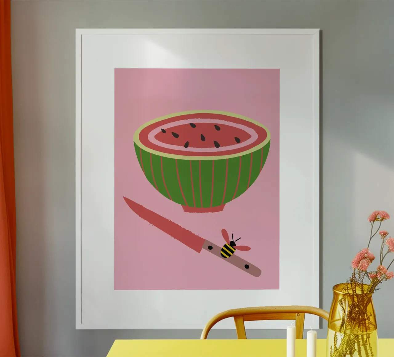 Anguria e api poster da TRENDY POSTER SHOP