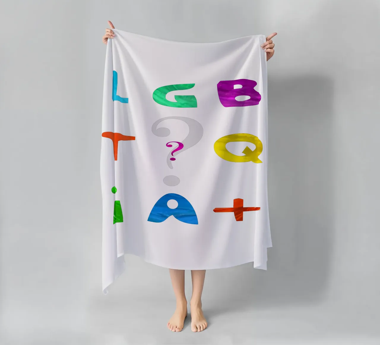 L G B T Q I A + telo mare da Vintage Van Gogh