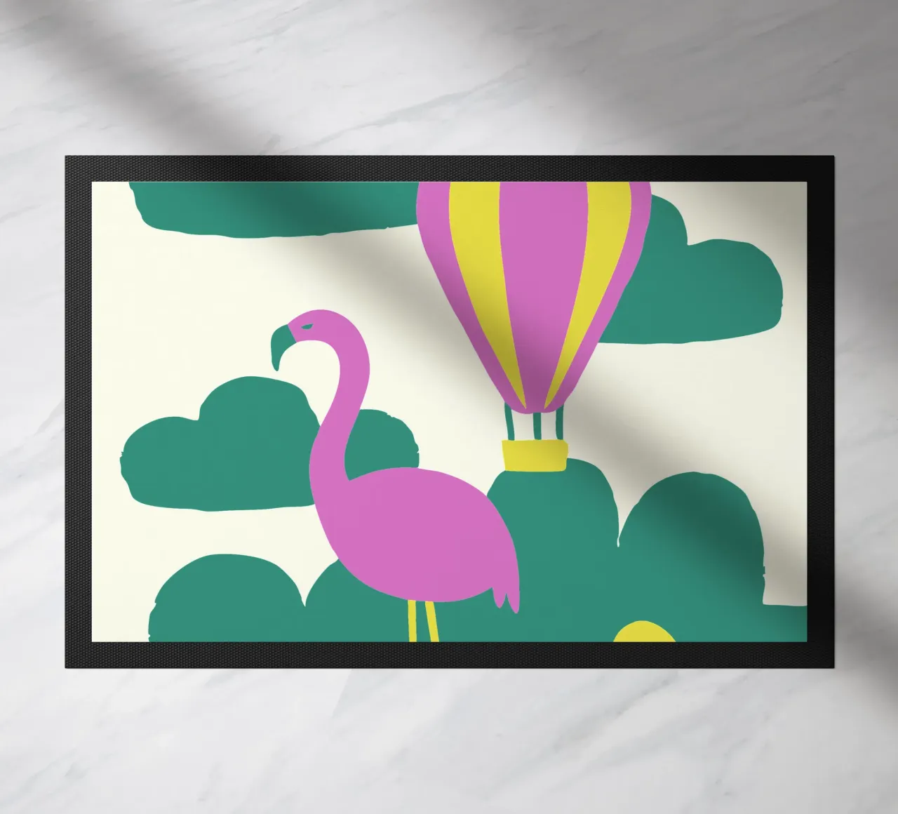 Fenicottero Uccello zerbino da TRENDY POSTER SHOP