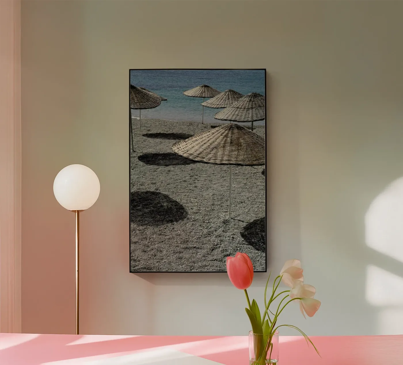 Strand Acryl-Glas von Shot By Clint