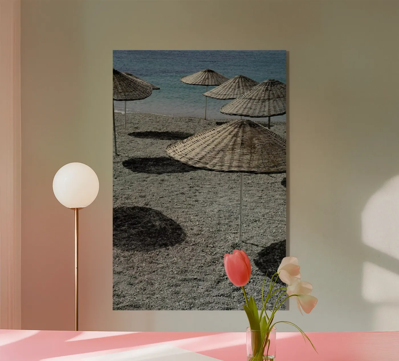 Strand Acryl-Glas von Shot By Clint