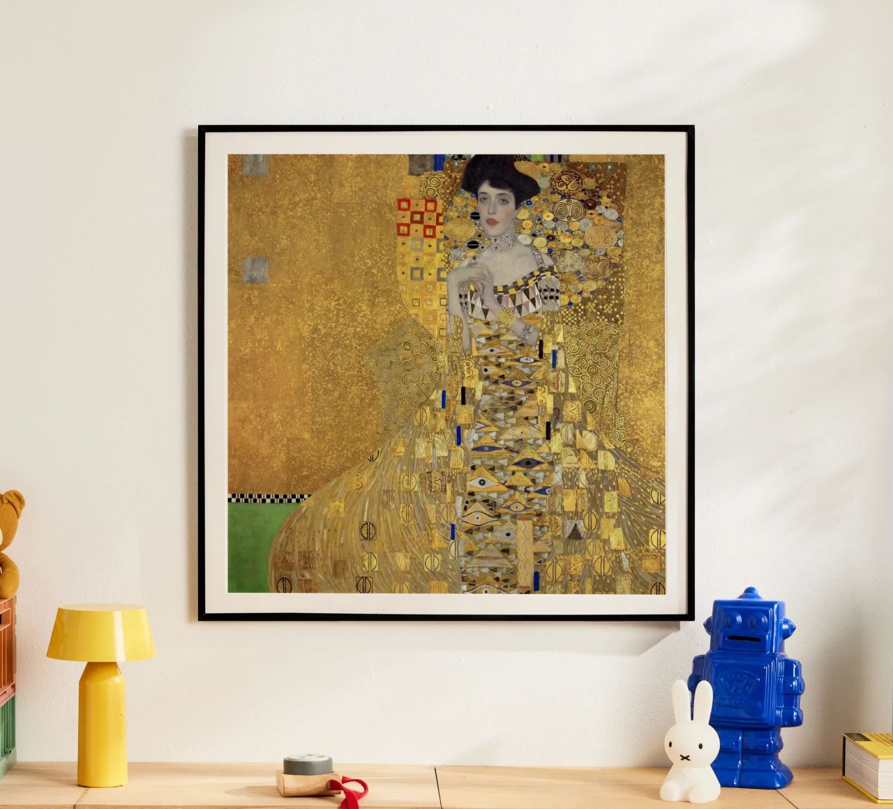 Gustav Klimt's Portrait of Adele Bloch-Bauer I (1907) poster de Art History