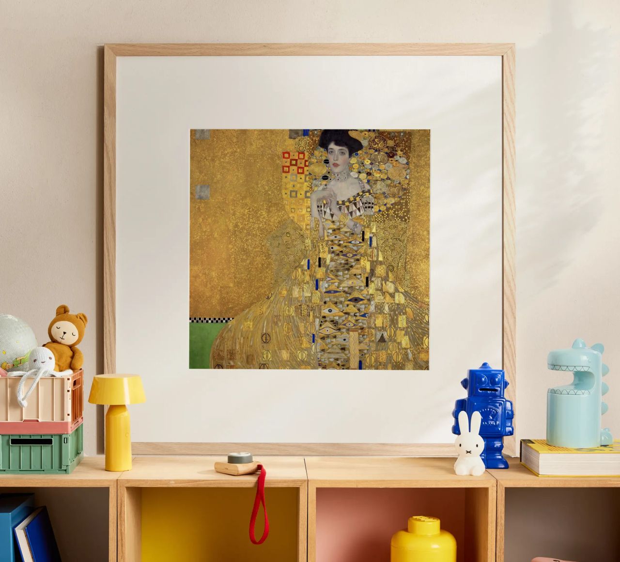 Gustav Klimt's Portrait of Adele Bloch-Bauer I (1907) poster de Art History