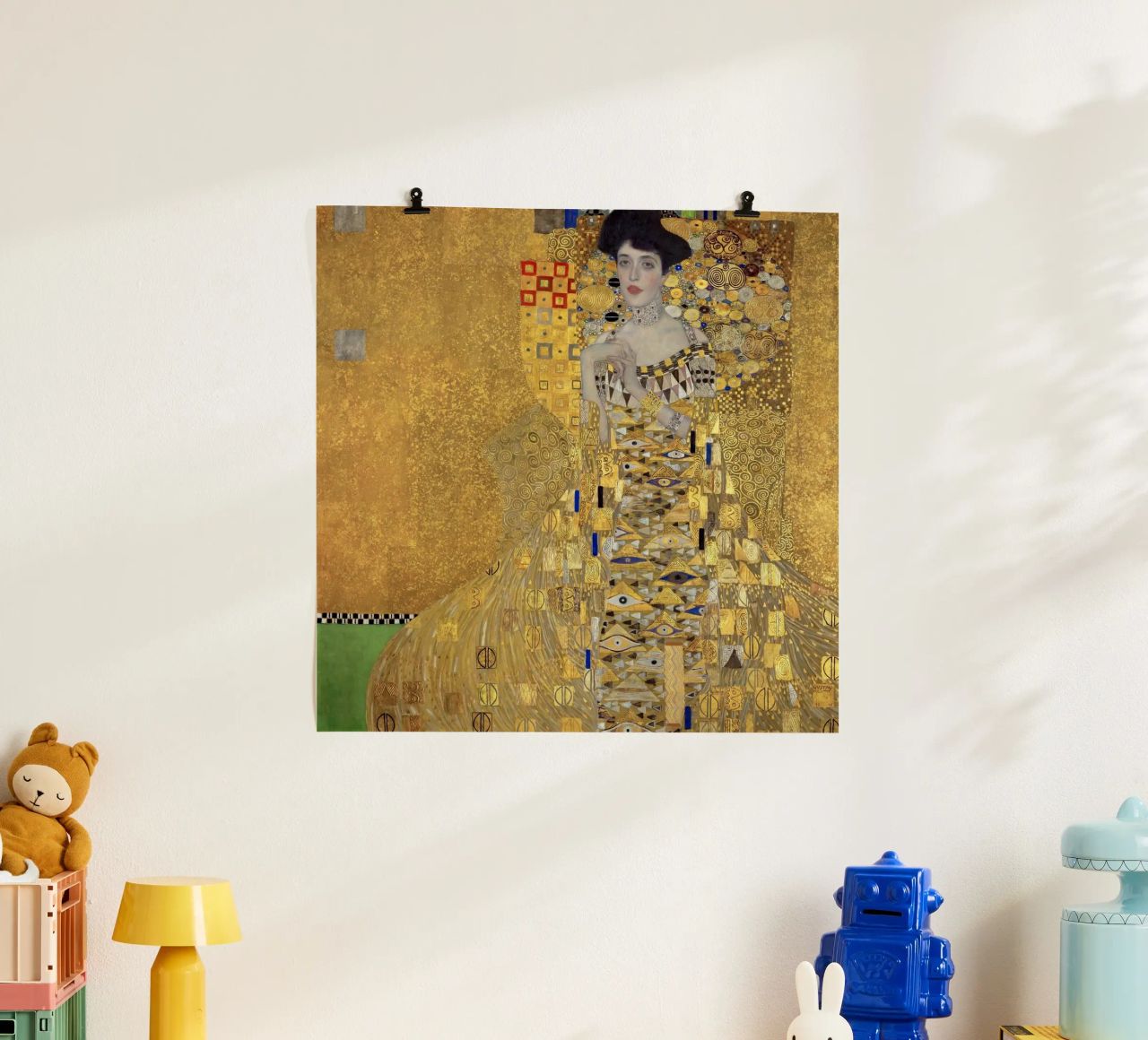 Gustav Klimt's Portrait of Adele Bloch-Bauer I (1907) poster de Art History