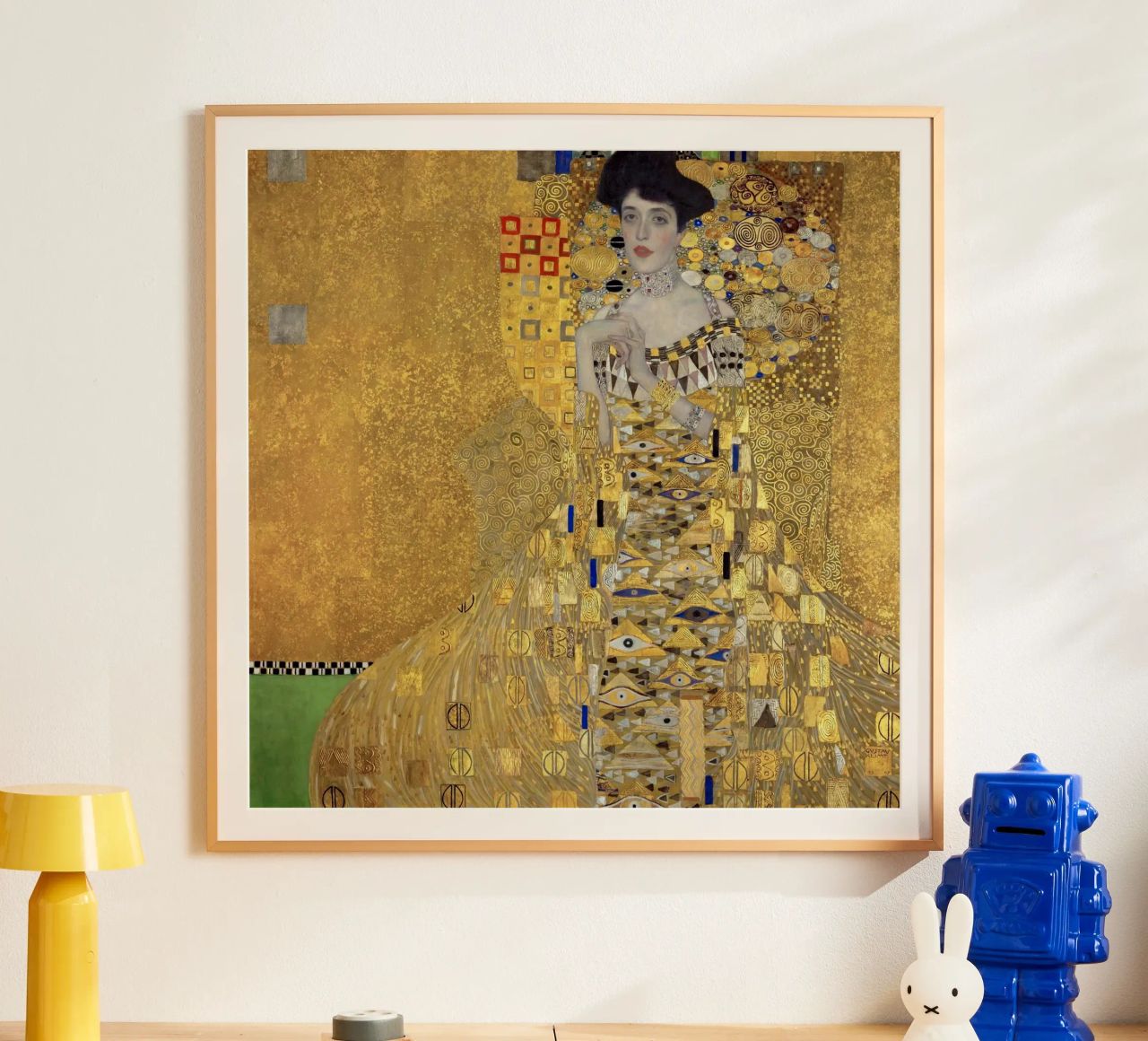 Gustav Klimt's Portrait of Adele Bloch-Bauer I (1907) poster de Art History