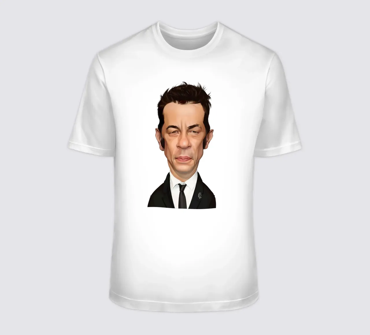Benicio Del Toro t-shirt by Rob Art | Illustration