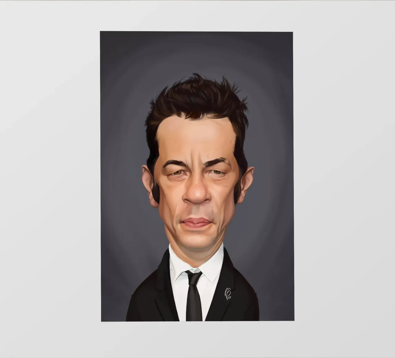 Benicio Del Toro telo in pvc da Rob Art | Illustration
