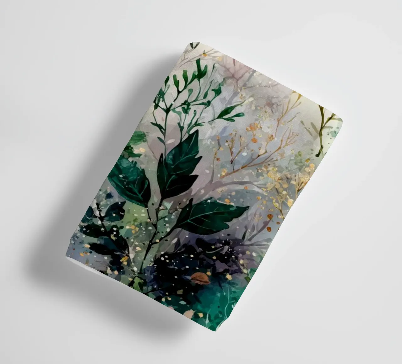 Floral meadow towel by Justyna Jaszke JBJart