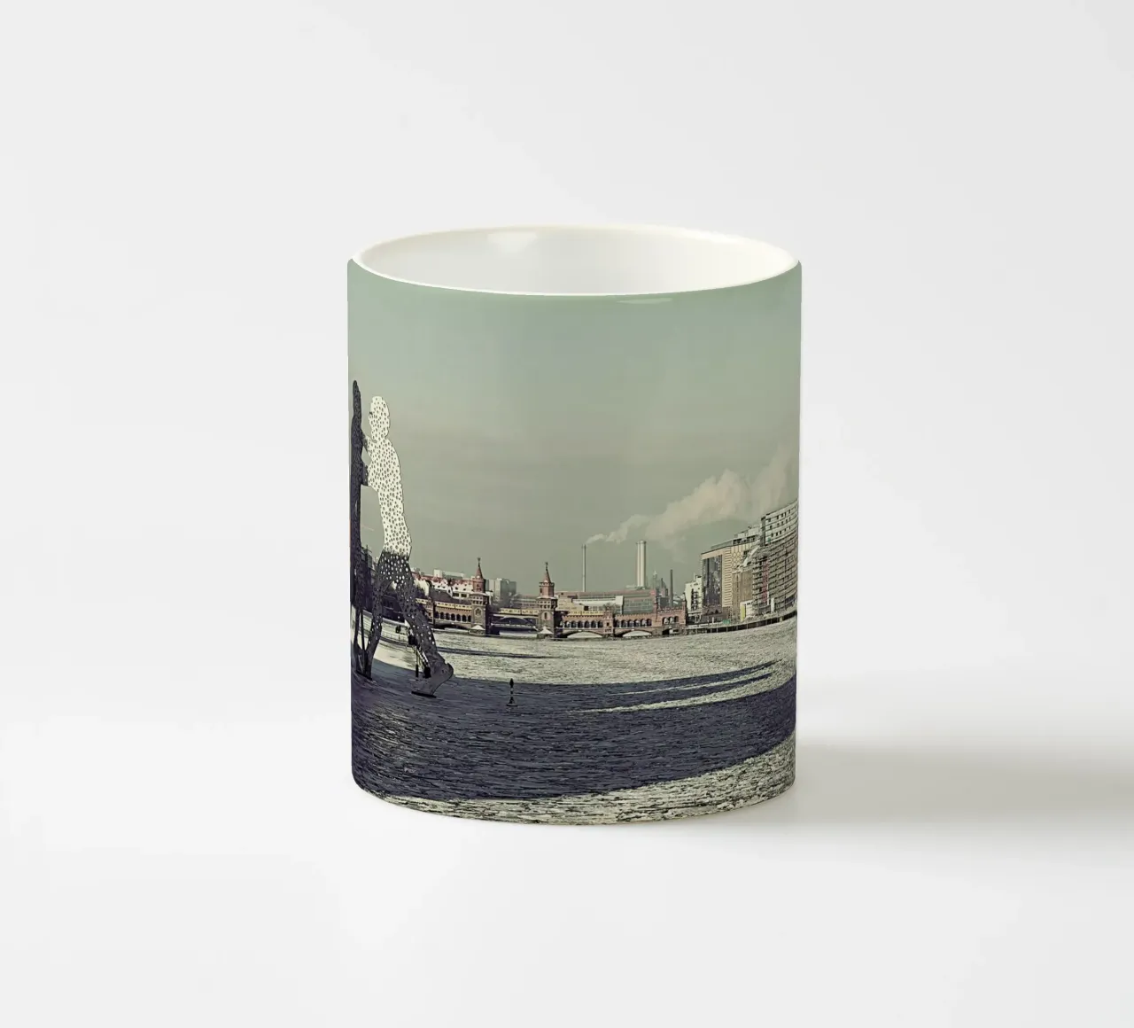 Molecule Men tazza in ceramica da Michael Belhadi