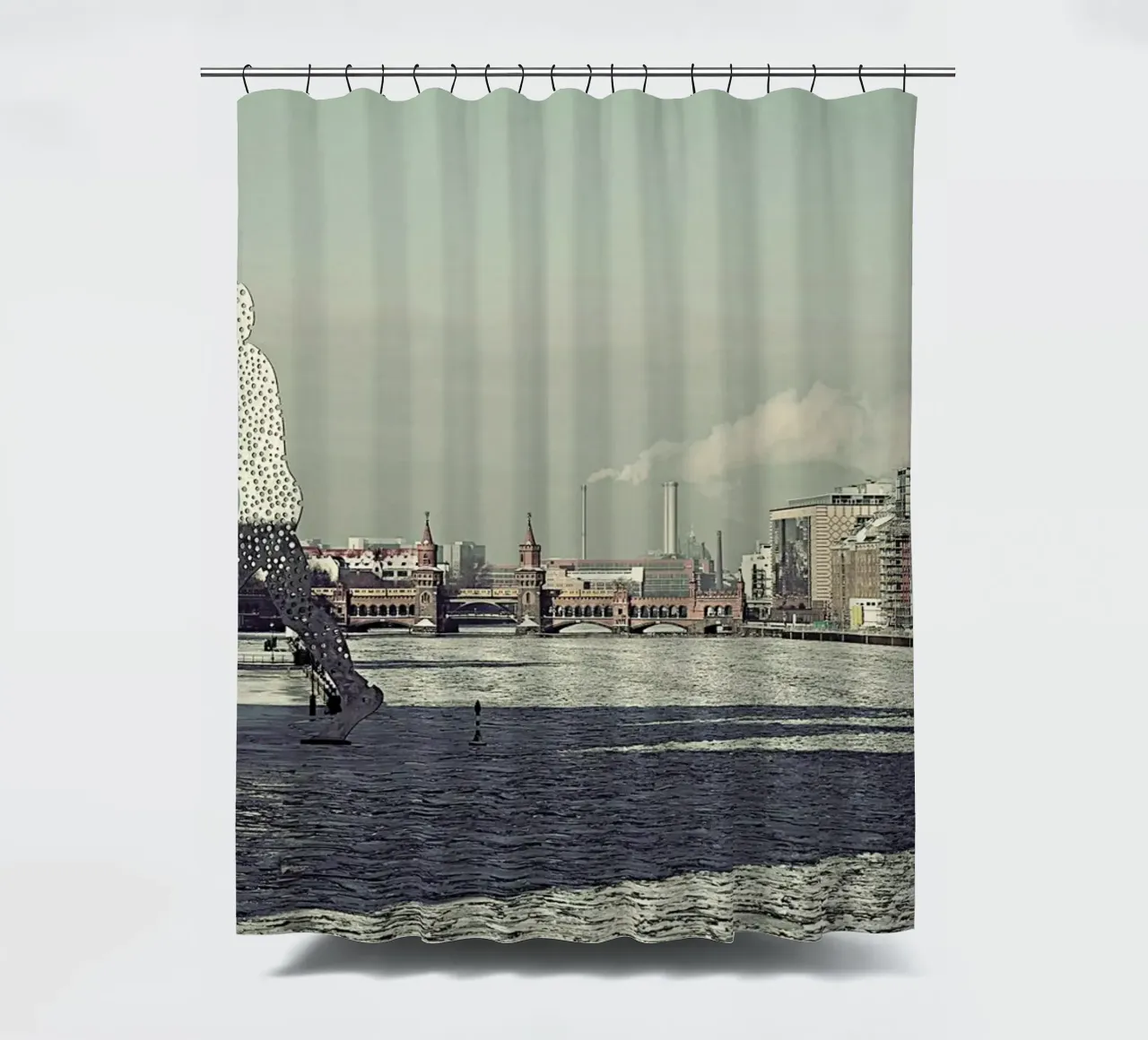 Molecule Men tenda da doccia da Michael Belhadi