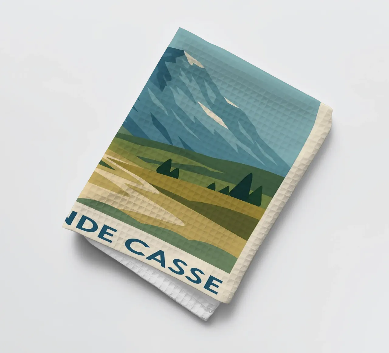 La Grande Casse – sommet sauvage et horizon libre torchon de JETLAG | affiches voyage