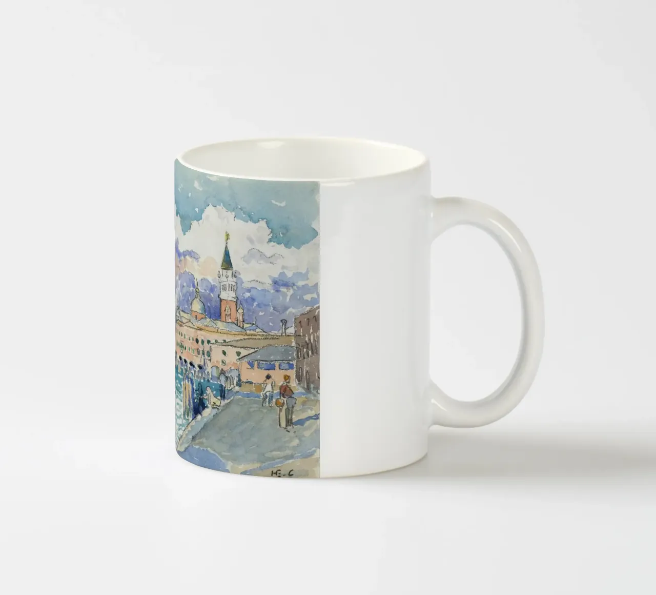 Henri-Edmond Cross's Venice - Impressionist Seascape Waterco ceramic mug by NorwesClub