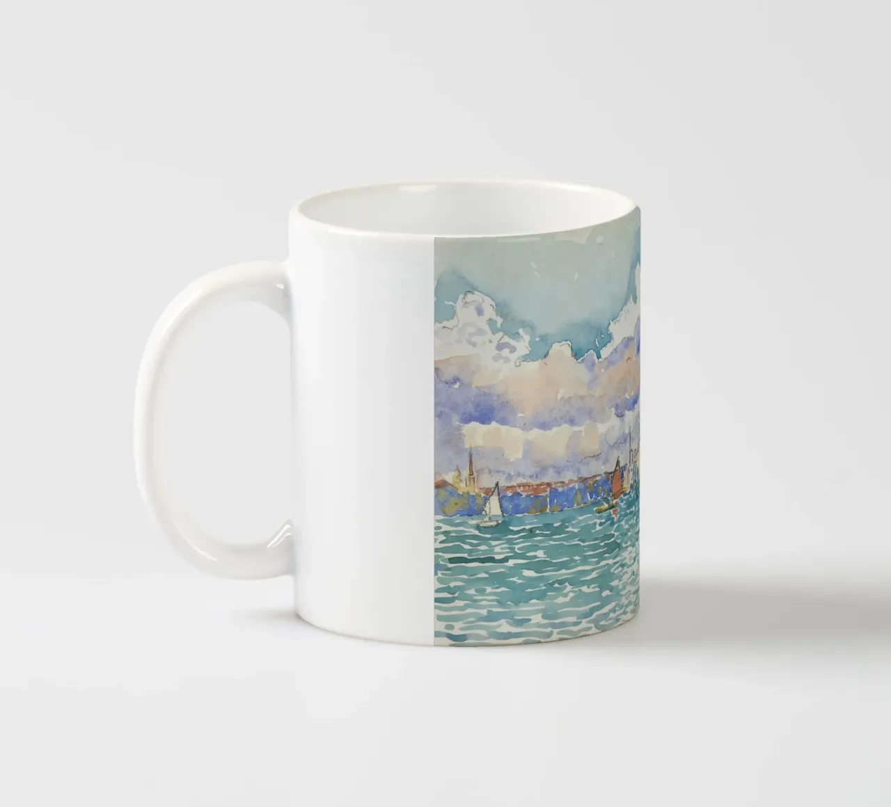 Henri-Edmond Cross's Venice - Impressionist Seascape Waterco ceramic mug by NorwesClub