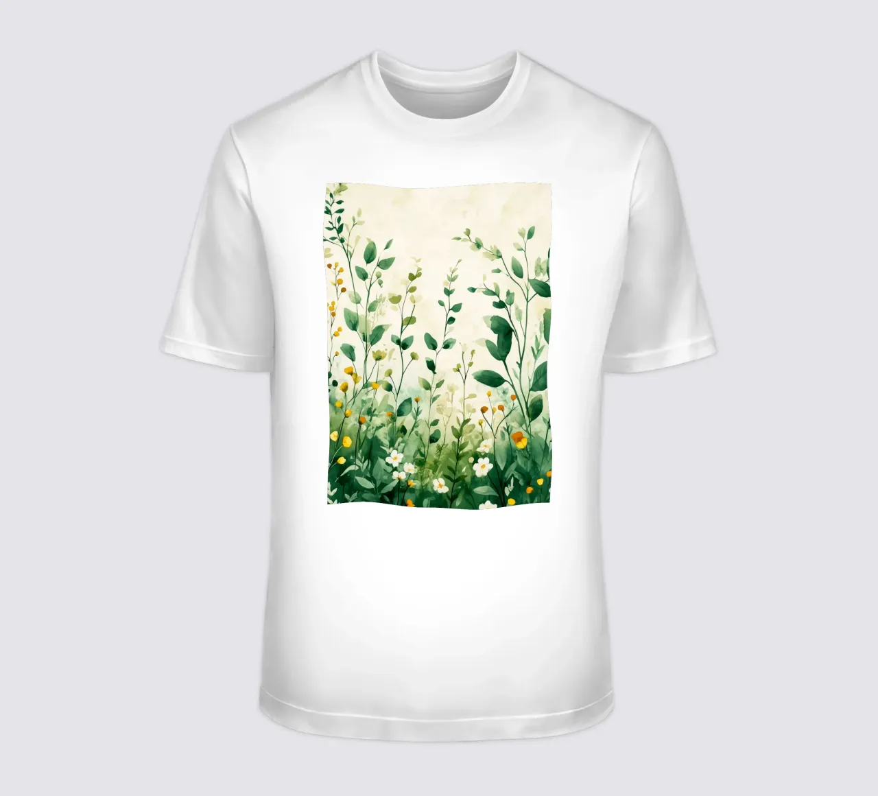 Spring meadow t-shirt by Justyna Jaszke JBJart