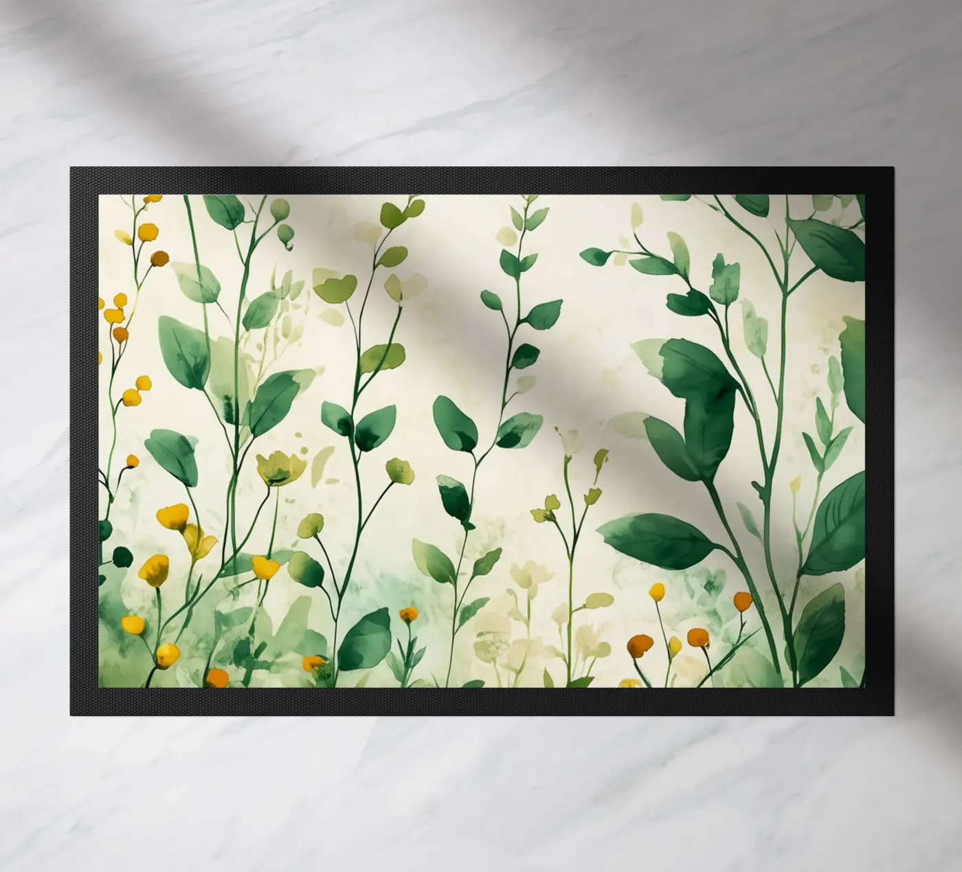 Spring meadow deurmat van Justyna Jaszke JBJart