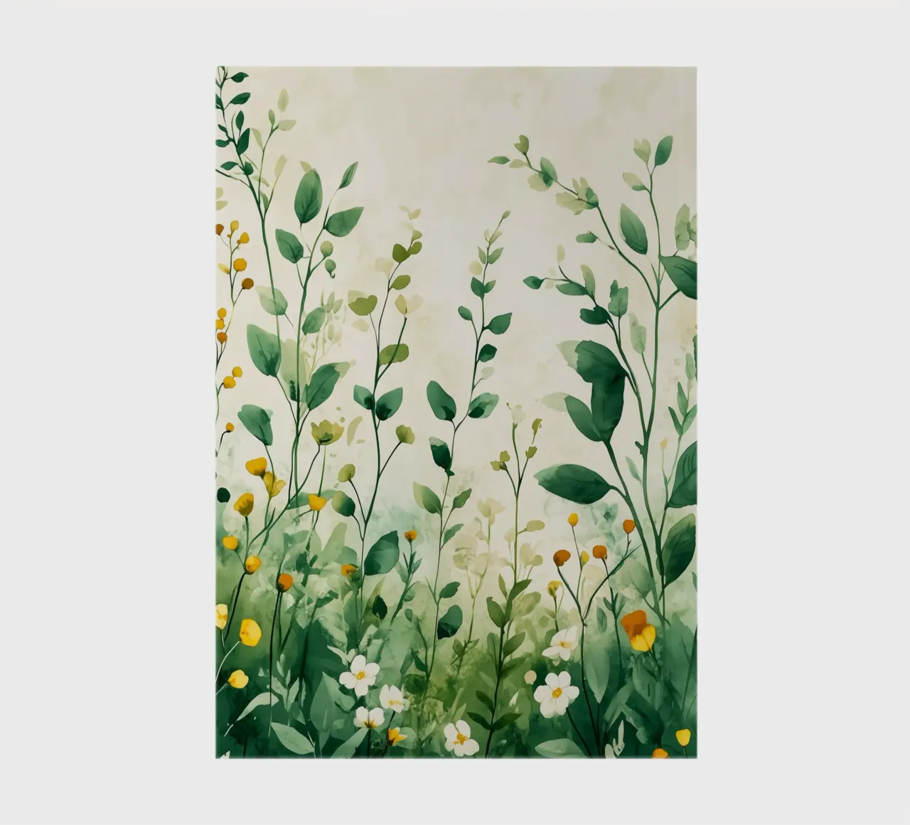 Spring meadow notebook by Justyna Jaszke JBJart