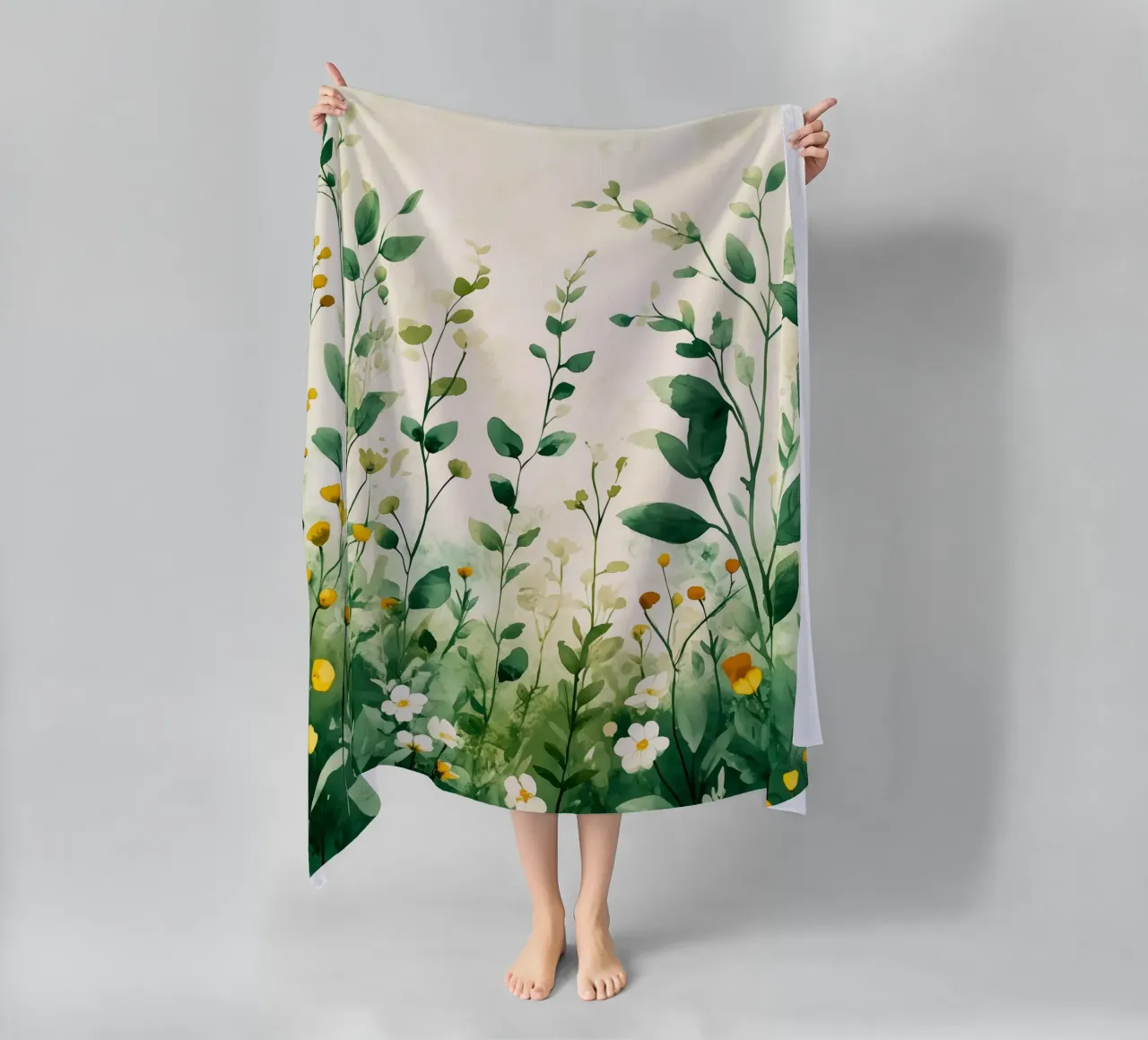 Spring meadow telo mare da Justyna Jaszke JBJart