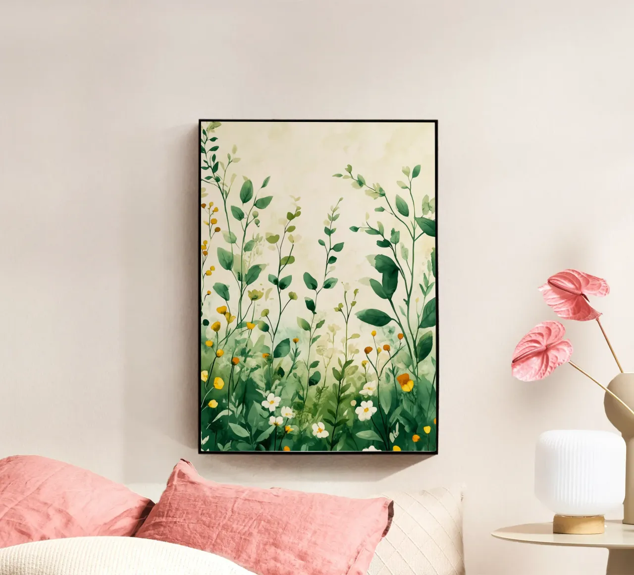 Spring meadow plexiglass da Justyna Jaszke JBJart