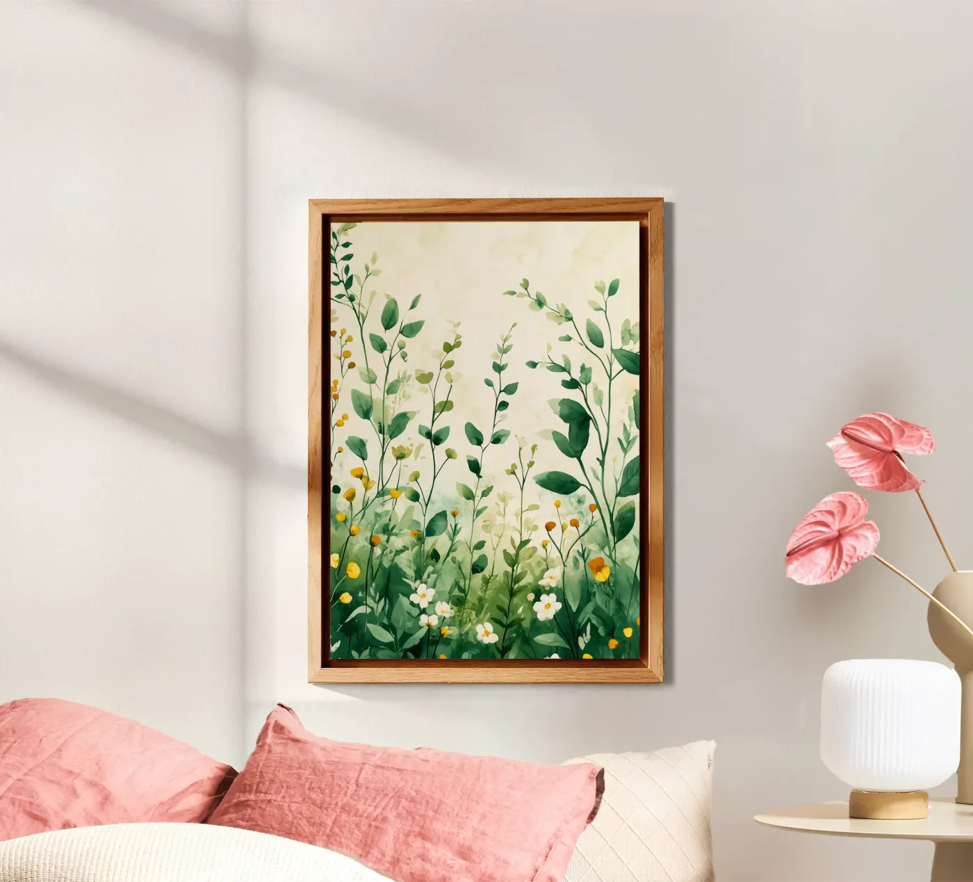 Spring meadow alluminio dibond da Justyna Jaszke JBJart