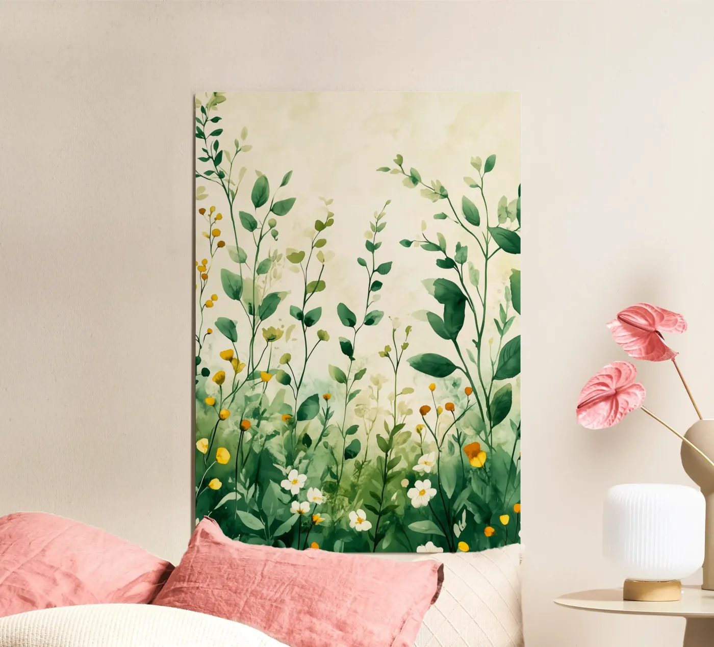 Spring meadow alluminio dibond da Justyna Jaszke JBJart