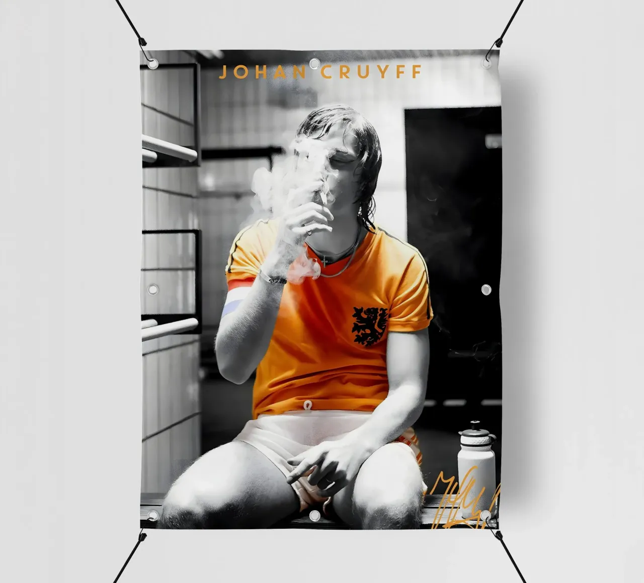Johan Cruyff telo in pvc da mitom