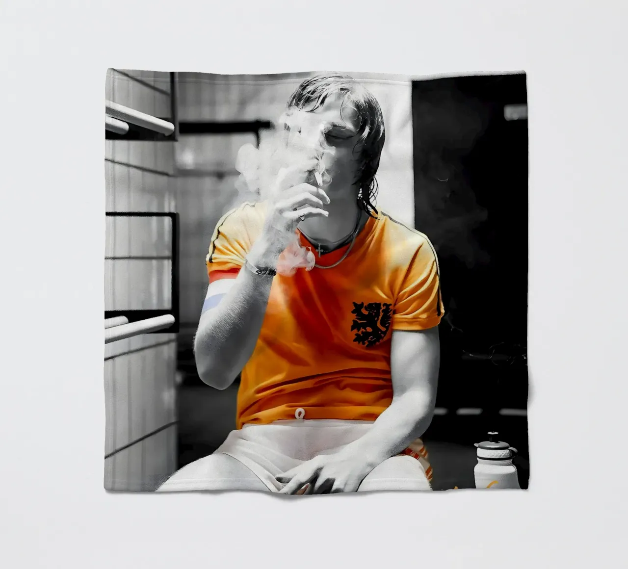 Johan Cruyff coperta in pile da mitom