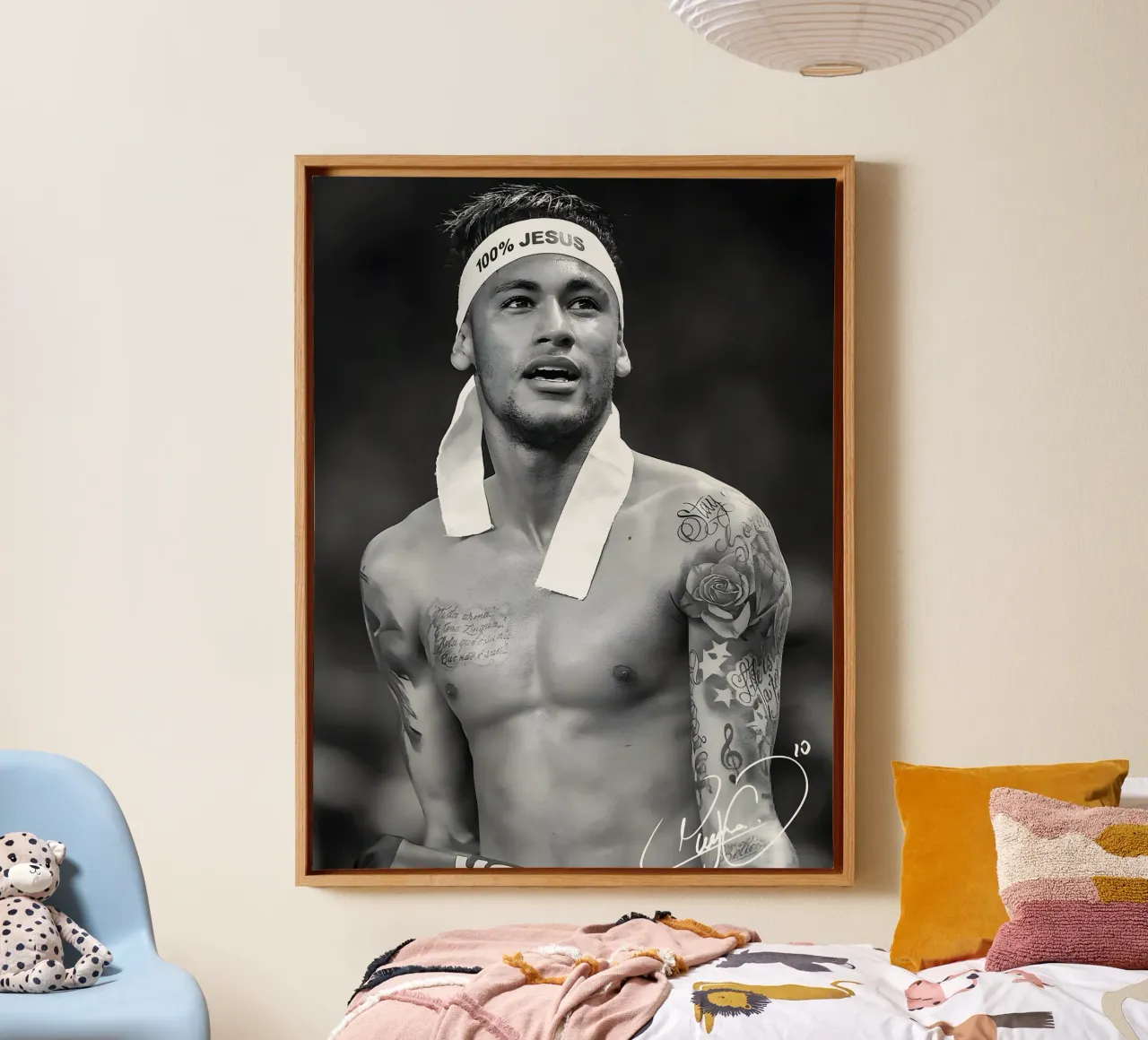 Neymar Jr canvas by mitom