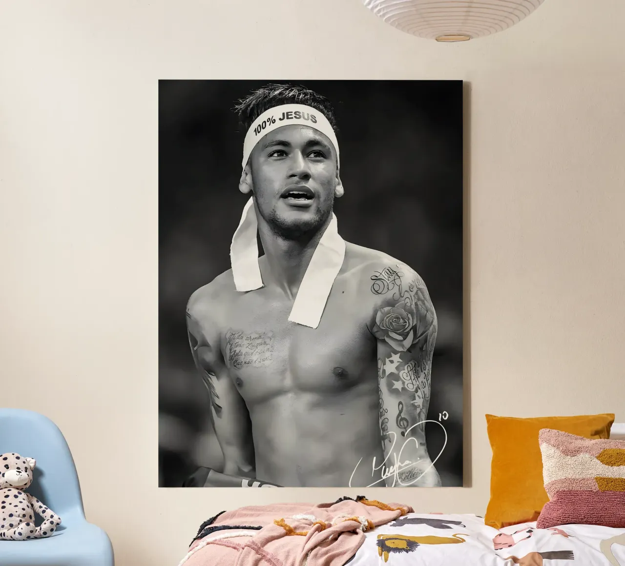 Neymar Jr canvas by mitom