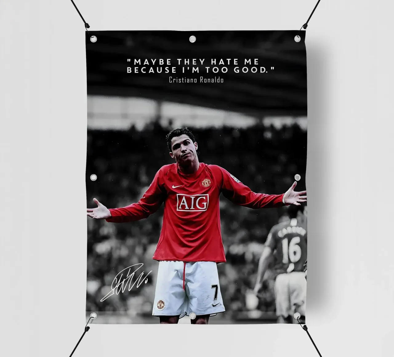 Cristiano Ronaldo telo in pvc da mitom