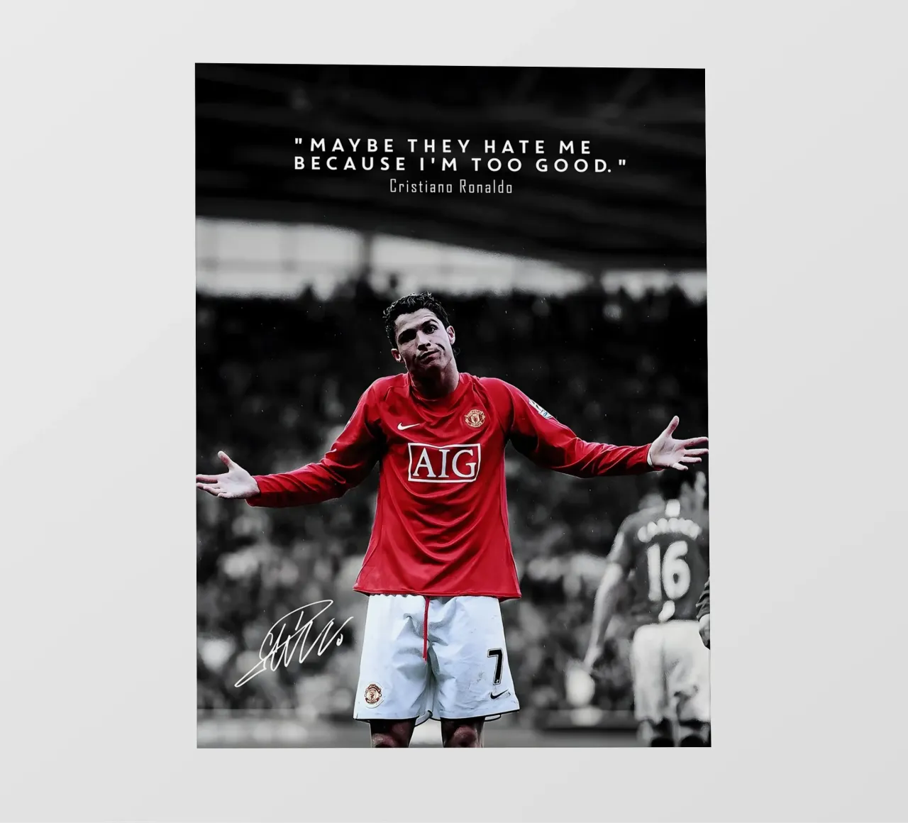Cristiano Ronaldo telo in pvc da mitom