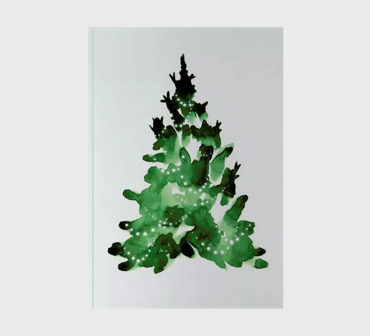 Christmas Tree notebook by Ekaterina Koroleva