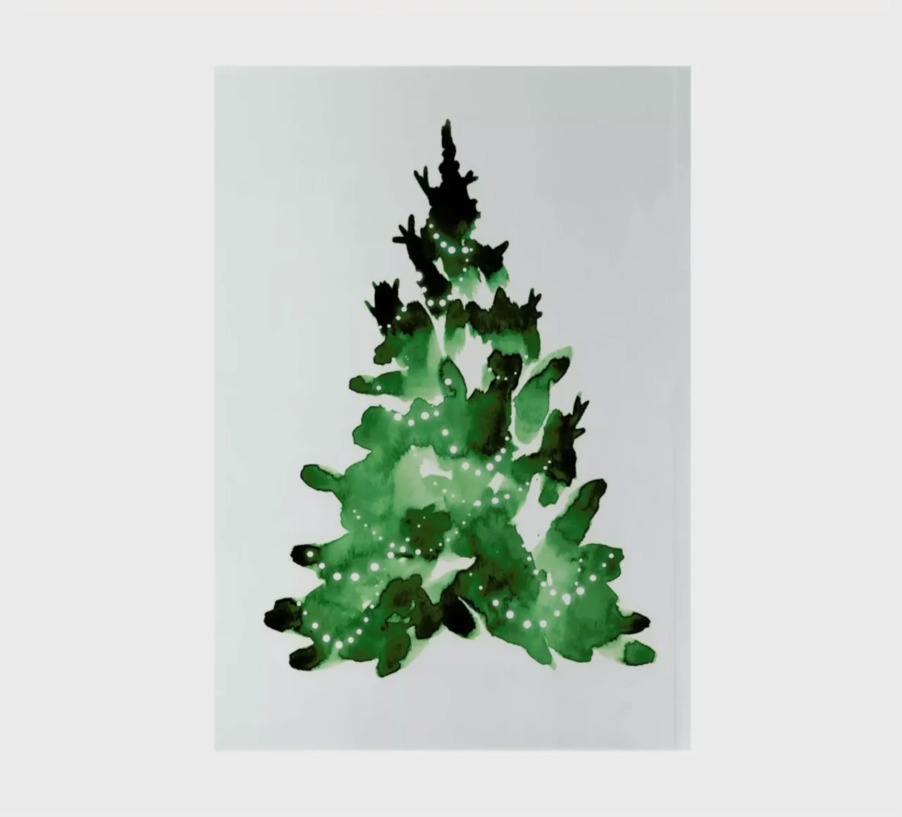 Christmas Tree notebook by Ekaterina Koroleva