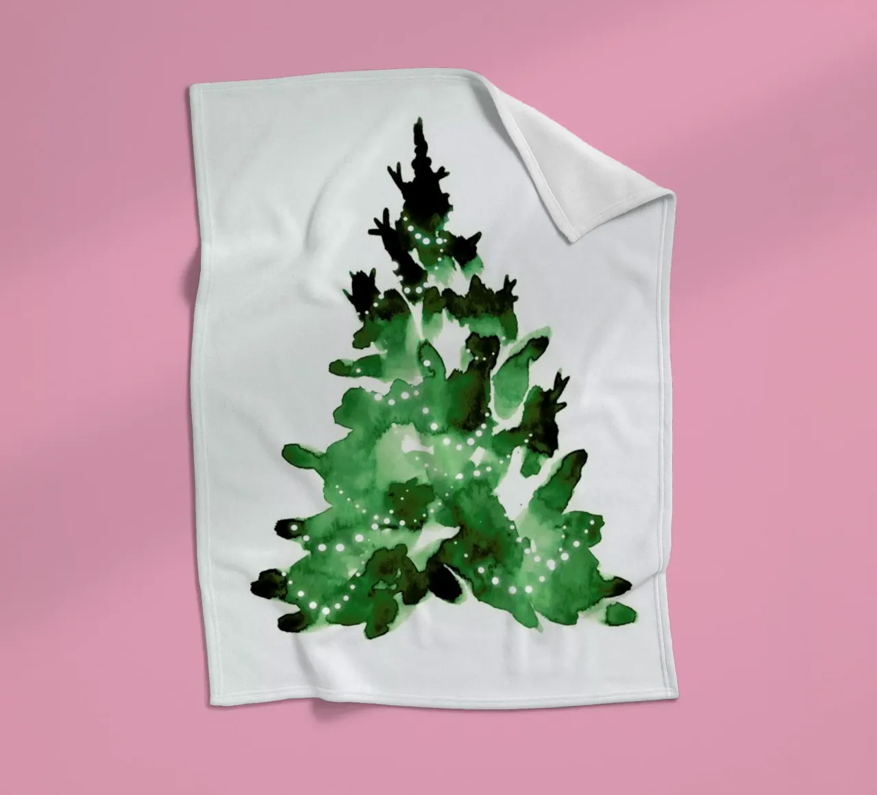 Christmas Tree coperta in pile da Ekaterina Koroleva
