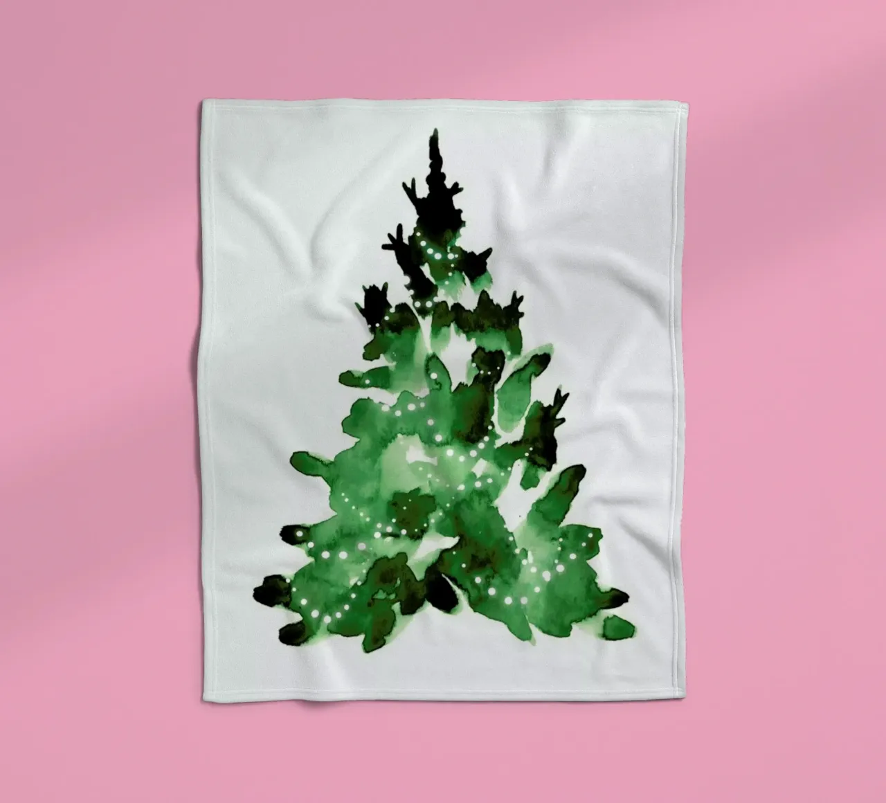 Christmas Tree coperta in pile da Ekaterina Koroleva