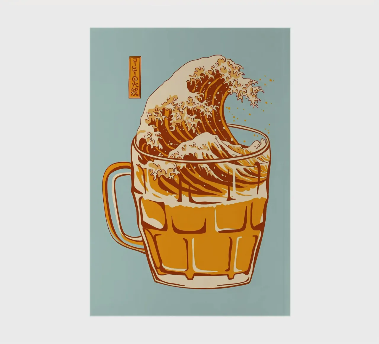 bear wave notebook by mitom