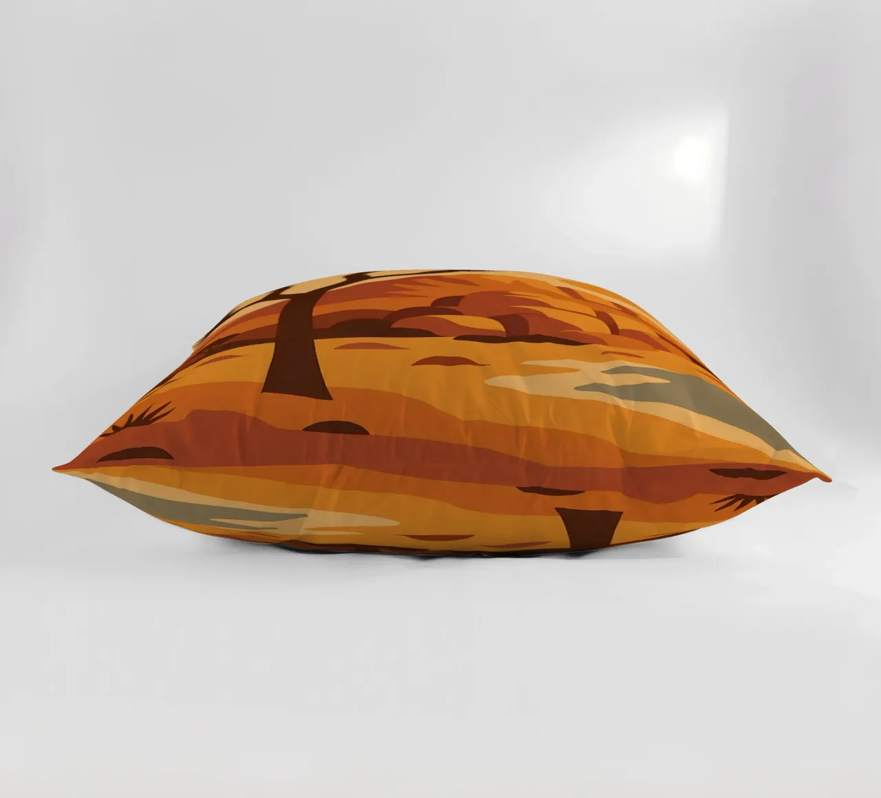 Joshua Tree - grafische Wüste und ikonischer Baum Kissen von JETLAG | affiches voyage