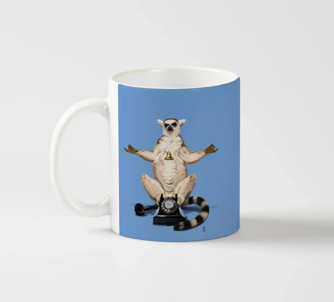 Ring (Colour) tazza in ceramica da Rob Art | Illustration